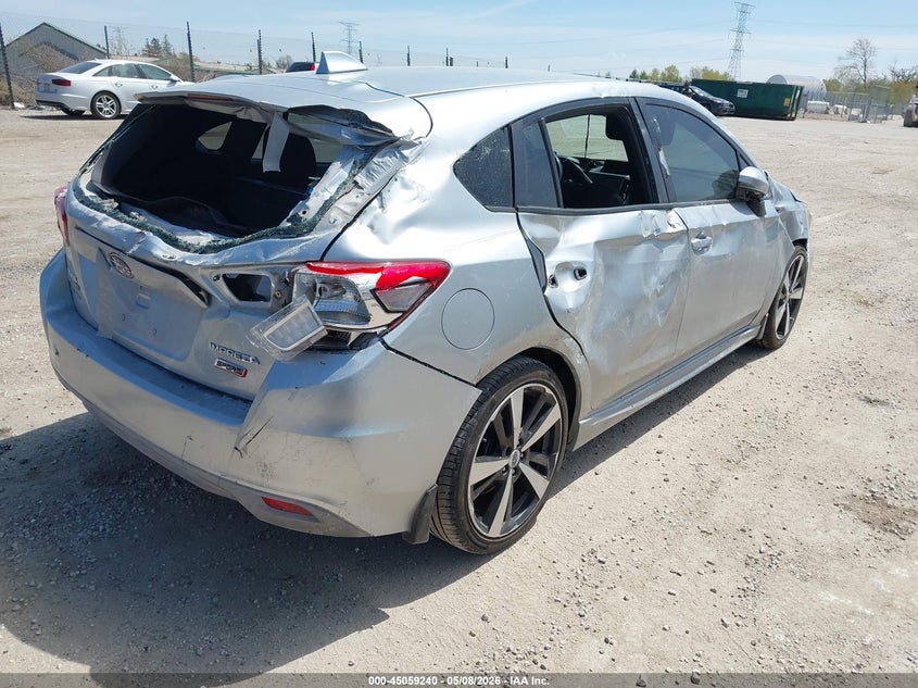Vin: 4s3gtal66j3751051, lot: 45556786, subaru impreza 2.0i sport 20184