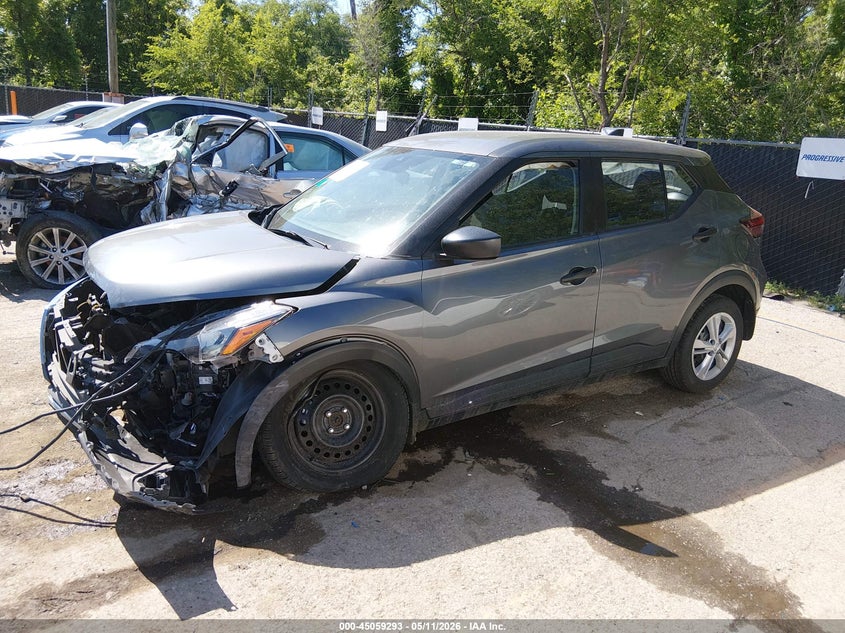 VIN 3N1CP5BV2ML551900 2021 NISSAN KICKS S XTRONIC CVT