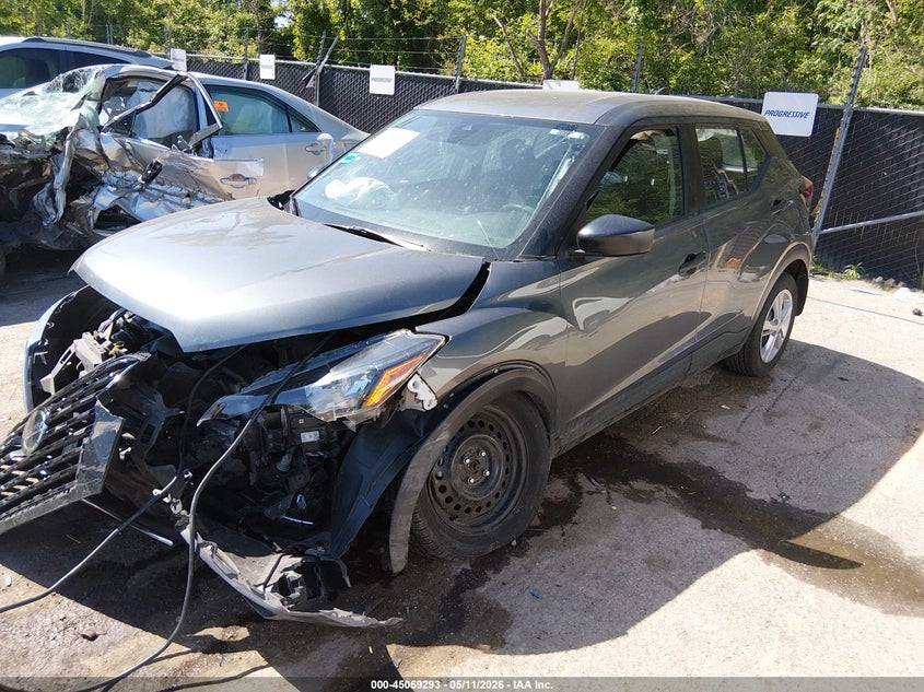 VIN 3N1CP5BV2ML551900 2021 NISSAN KICKS S XTRONIC CVT
