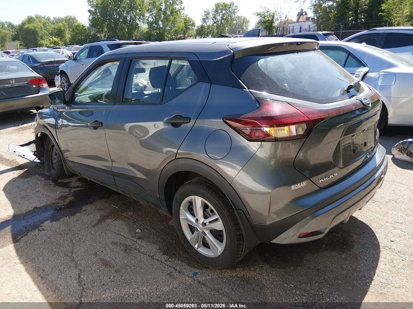 VIN 3N1CP5BV2ML551900 2021 NISSAN KICKS S XTRONIC CVT