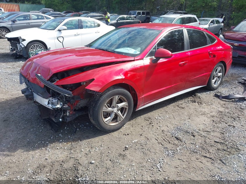 2021 Hyundai Sonata Se 5NPEG4JA0MH070624 photo 1