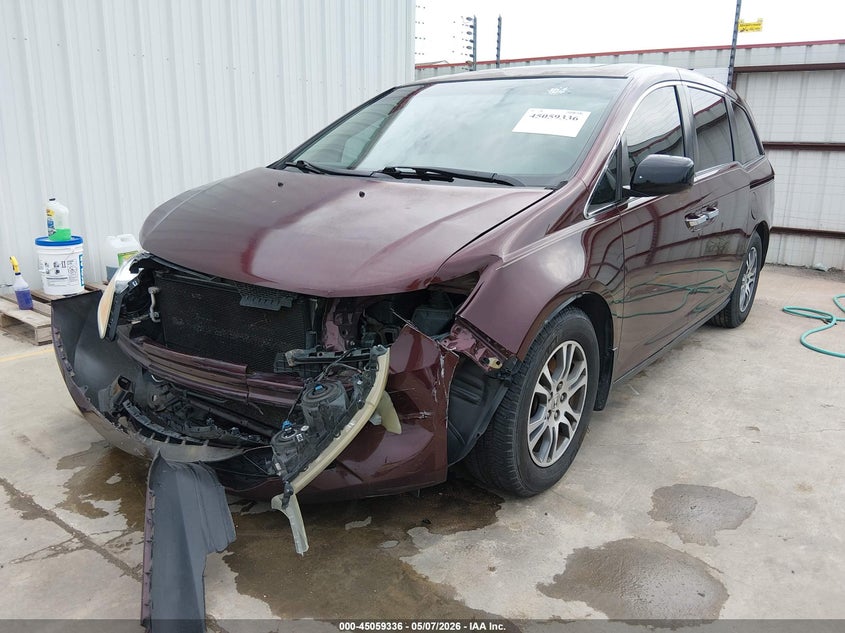 2013 Honda Odyssey Ex-L 5FNRL5H62DB033268 photo 1