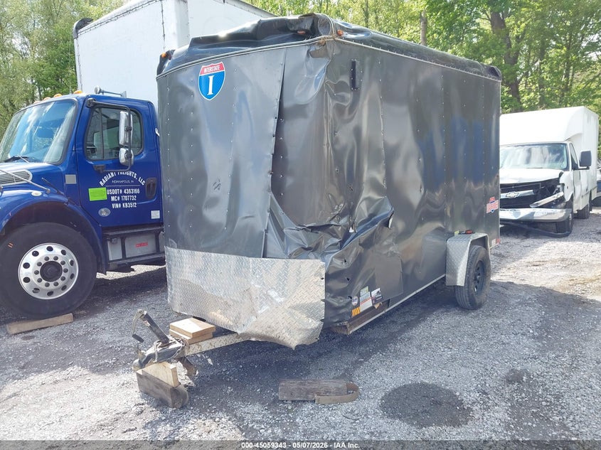2023 OTHER INTERSTATE WEST CORP ENCLOSED SINGLE AXLE CARGO TRAILER SPORT UTILITY VEHICLE N/A