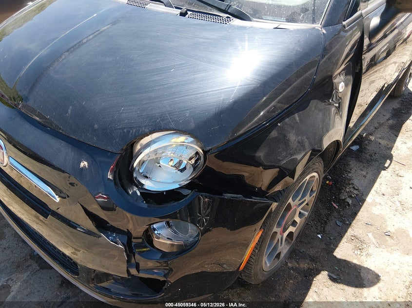 2014 Fiat 500 Sport VIN: 3C3CFFBR4ET267859 Lot: 45059346