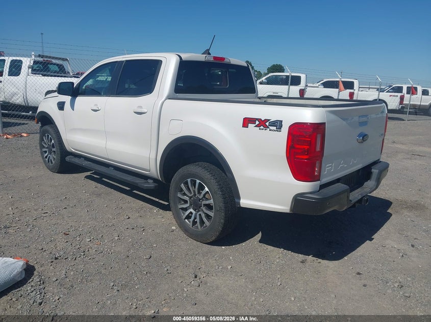 Vin: 1fter4fh6kla90045, lot: 45556901, ford ranger lariat 20193