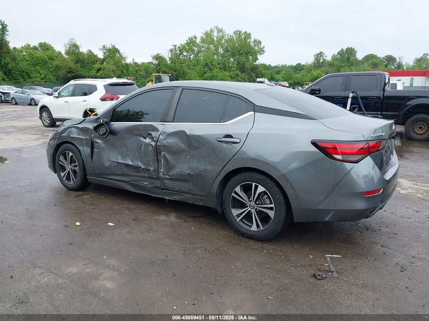 2021 NISSAN SENTRA auction photo 3