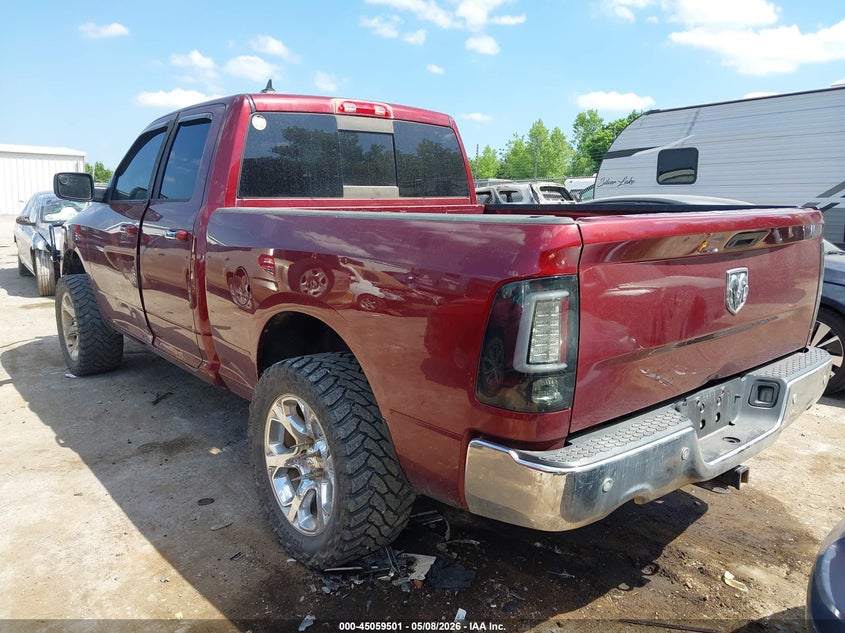 Vin: 1c6rr7gt4gs318201, lot: 45557046, ram 1500 big horn 20163