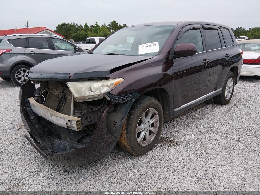 2011 Toyota Highlander Base V6 5TDZK3EH7BS030596 photo 1