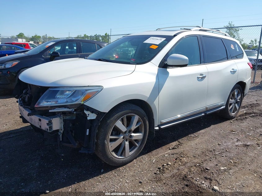 2015 NISSAN PATHFINDER auction photo 2