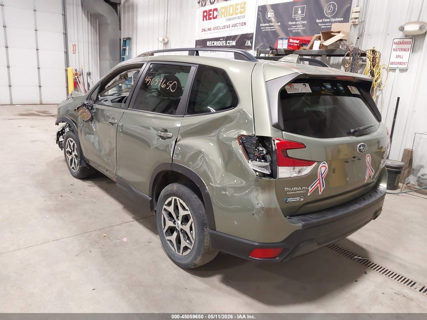 Vin: jf2skajc3lh468927, lot: 45557195, subaru forester premium 20203