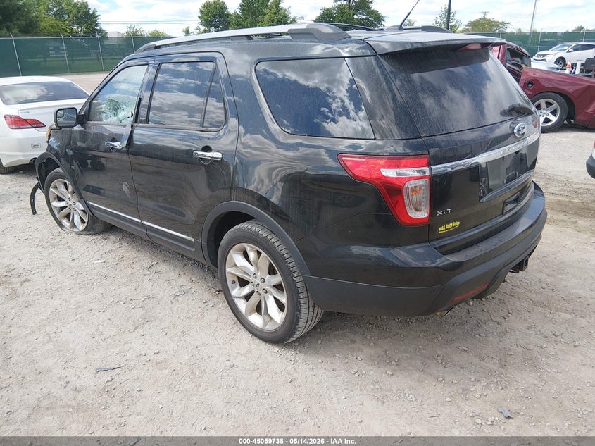 Vin: 1fm5k8d85ega02707, lot: 45557283, ford explorer xlt 20143