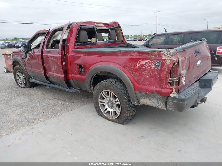 Vin: 1ft7w2bt0gea21301, lot: 45557309, ford f-250 lariat 20163