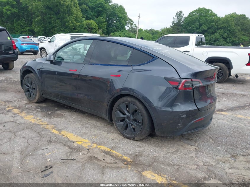 Vin: 7saygdedxsa342383, lot: 45557317, tesla model y long range dual motor rear-wheel drive 20253