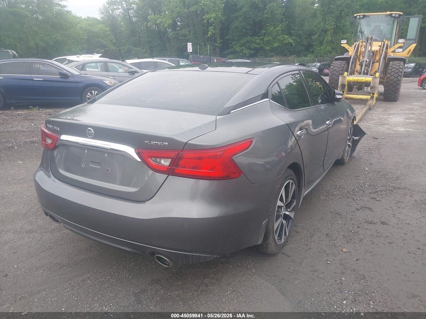 Vin: 1n4aa6ap9jc363046, lot: 45557387, nissan maxima 3.5 platinum 20184