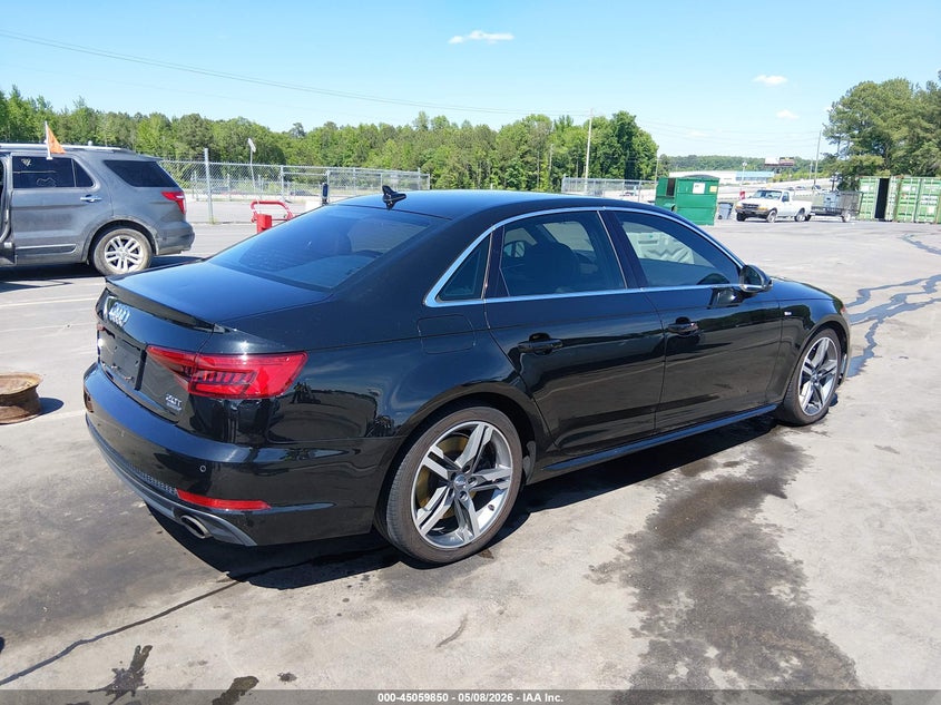 Vin: waufnaf4xhn035944, lot: 45557395, audi a4 2.0t premium 20174
