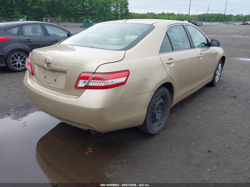 2011 TOYOTA CAMRY SEDAN 2.5L I-4 DOHC, VVT, 169HP