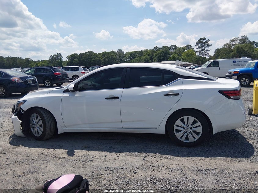 VIN 3N1AB8BV9SY218729 2025 NISSAN SENTRA S