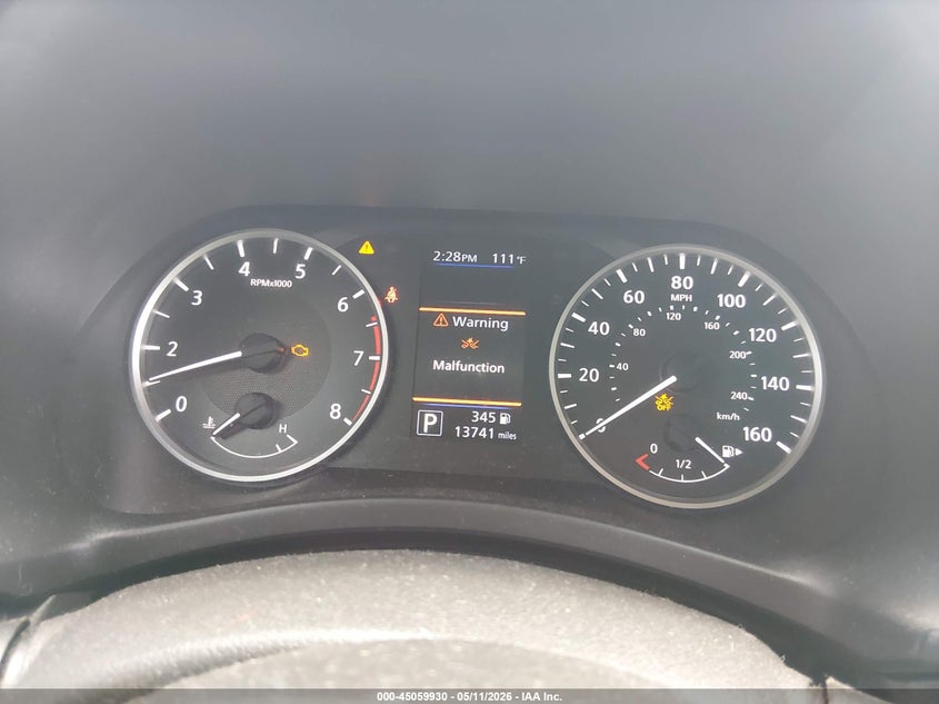 VIN 3N1AB8BV9SY218729 2025 NISSAN SENTRA S
