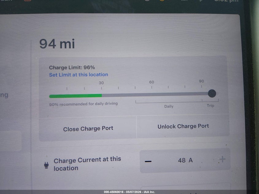 2020 Tesla Model X Long Range Dual Motor All-Wheel Drive/Long Range Plus Dual Motor All-Wheel Drive VIN: 5YJXCBE25LF283030 Lot: 45060016