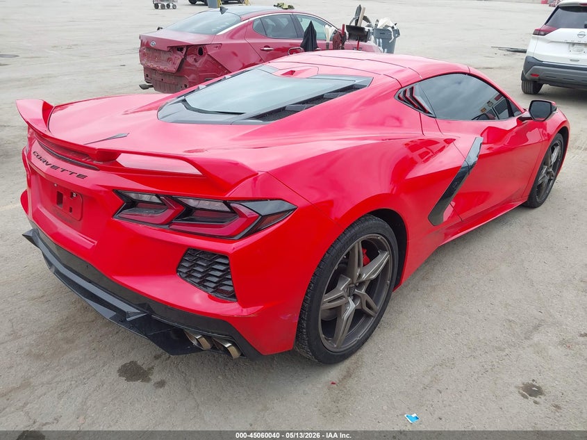 Vin: 1g1y82d42l5119298, lot: 45557585, chevrolet corvette stingray rwd  3lt 20204