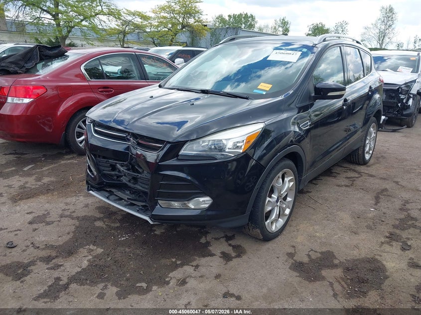 Vin: 1fmcu0jx5guc86701, lot: 45557593, ford escape titanium 20162
