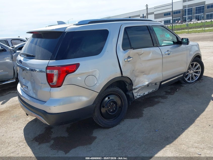 Vin: 1fm5k8f80gga29622, lot: 45557628, ford explorer limited 20164