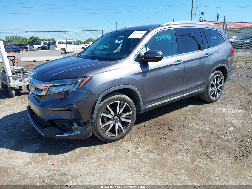 Vin: 5fnyf5h68mb000827, lot: 45557649, honda pilot 2wd touring 7 passenger 20212
