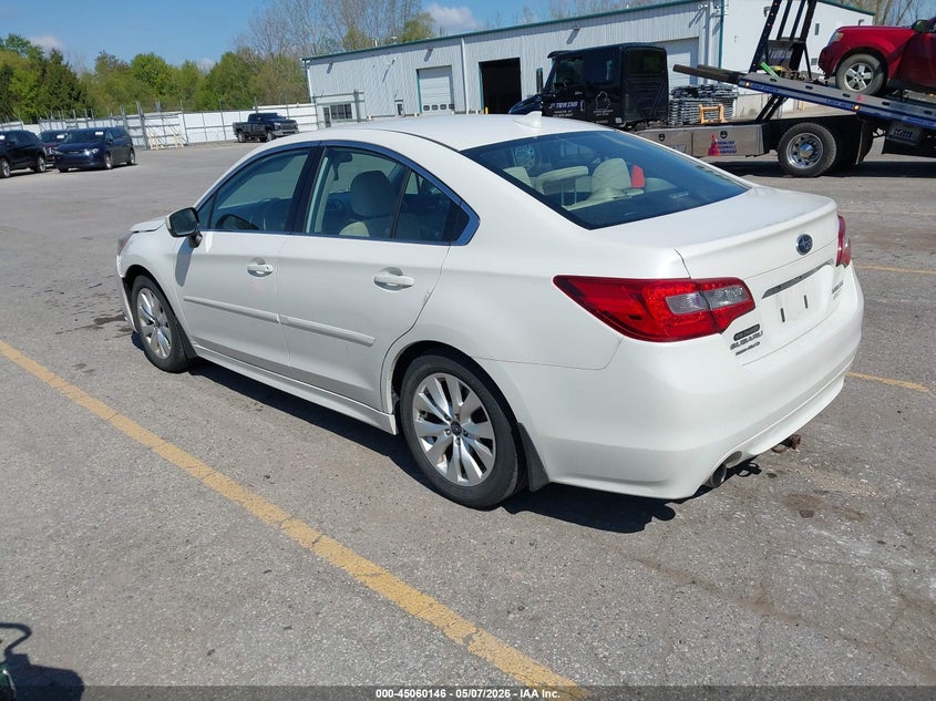 2016 SUBARU LEGACY auction photo 3