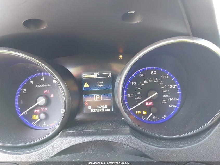 2016 SUBARU LEGACY auction photo 7
