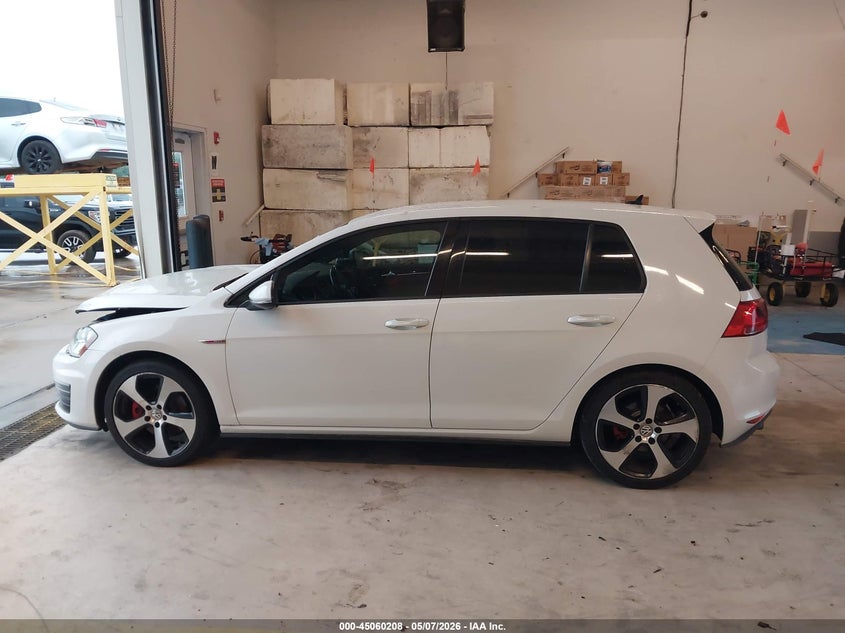 2017 Volkswagen Golf Gti S 4-Door VIN: 3VW5T7AU1HM008721 Lot: 45060208