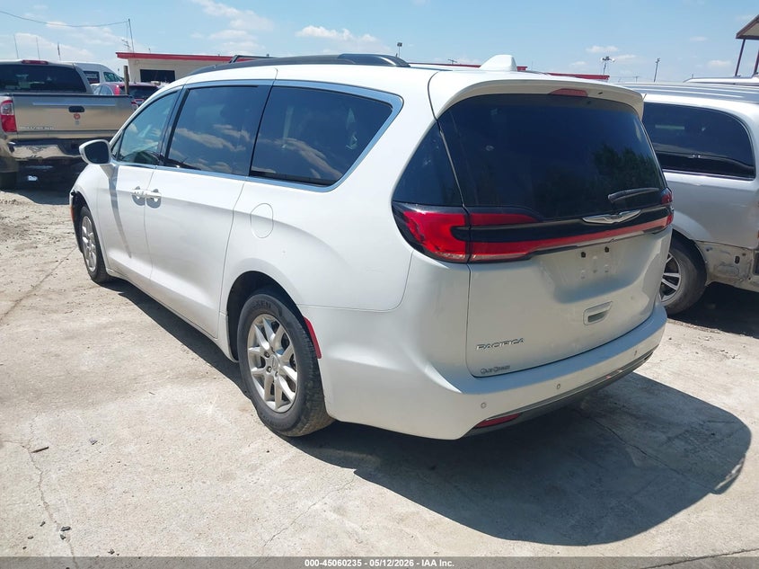 Vin: 2c4rc1bg9nr158428, lot: 45557780, chrysler pacifica touring l 20223