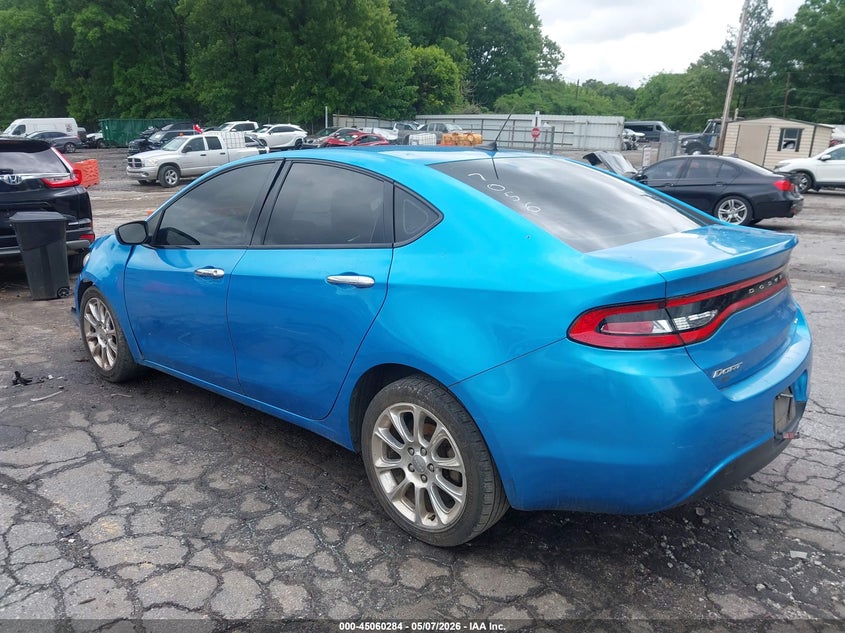 Vin: 1c3cdffa7gd817056, lot: 45557829, dodge dart sxt sport 20163