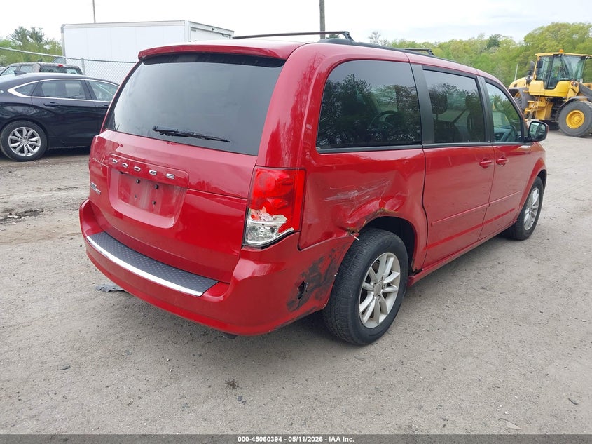 Vin: 2c4rdgcg4dr515219, lot: 45557939, dodge grand caravan sxt 20134
