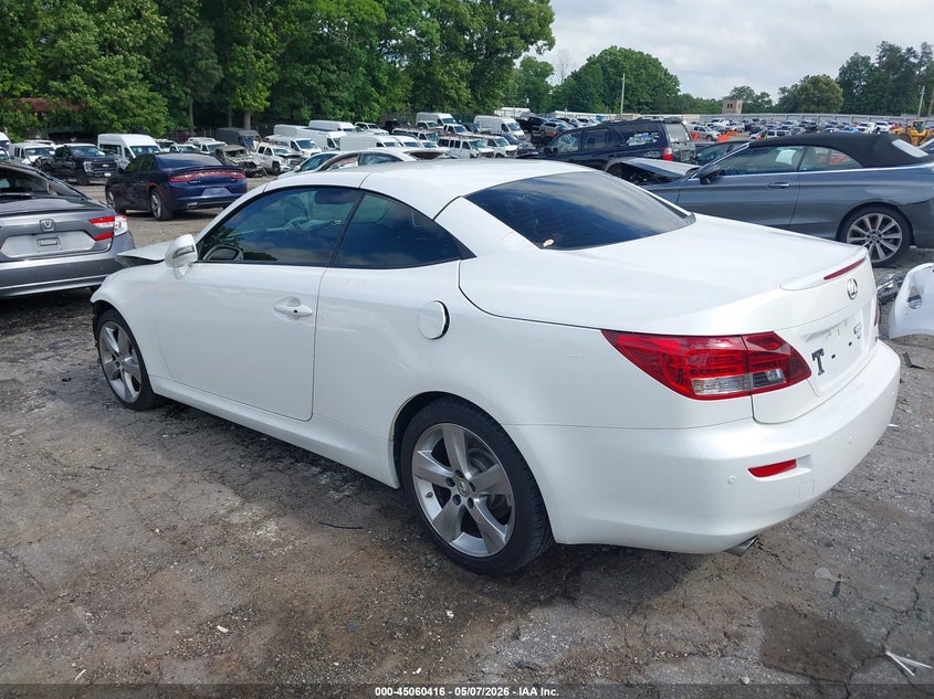 Vin: jthfe2c29b2505139, lot: 45557961, lexus is 350c 20113