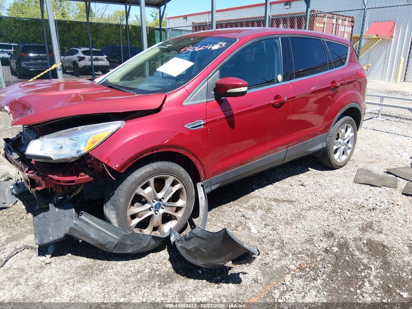Vin: 1fmcu0h96dub38060, lot: 45557978, ford escape sel 20132