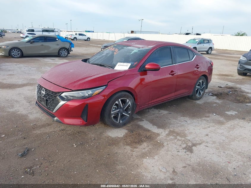 2025 Nissan Sentra Sv 3N1AB8CV1SY384581 photo 1