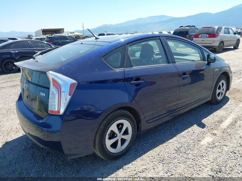2013 TOYOTA PRIUS HATCHBACK 1.8L I-4 DOHC, VVT, 98HP