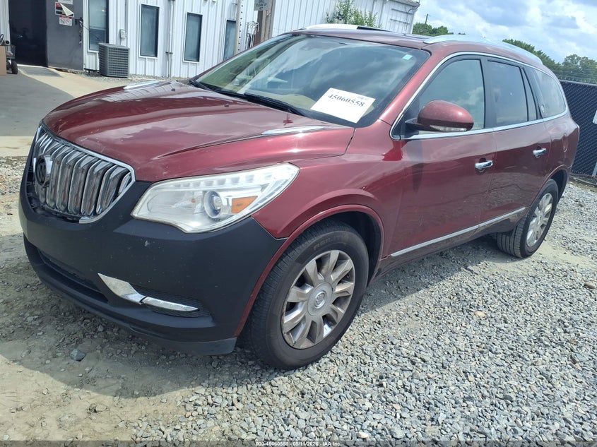 Vin: 5gakrbkd3hj318843, lot: 45558103, buick enclave leather 20172