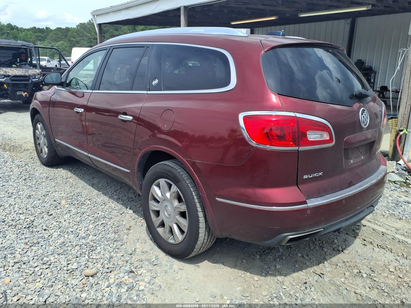 Vin: 5gakrbkd3hj318843, lot: 45558103, buick enclave leather 20173