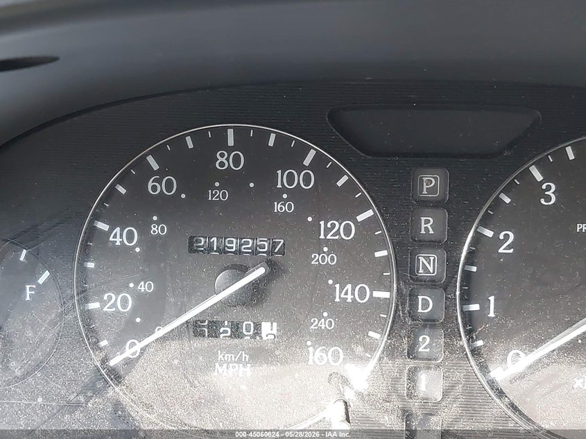 2002 Infiniti Qx4 Luxury VIN: JNRDR09Y72W261786 Lot: 45060624