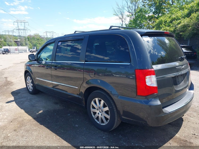 Vin: 2c4rc1bg4cr401821, lot: 45558170, chrysler town & country touring 20123