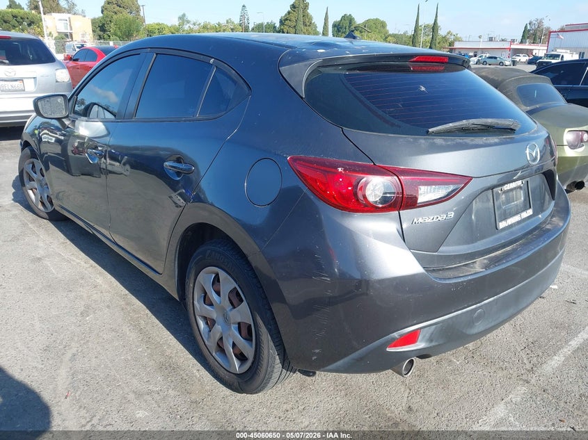 Vin: jm1bm1k72f1251232, lot: 45558195, mazda mazda3 i sport 20153