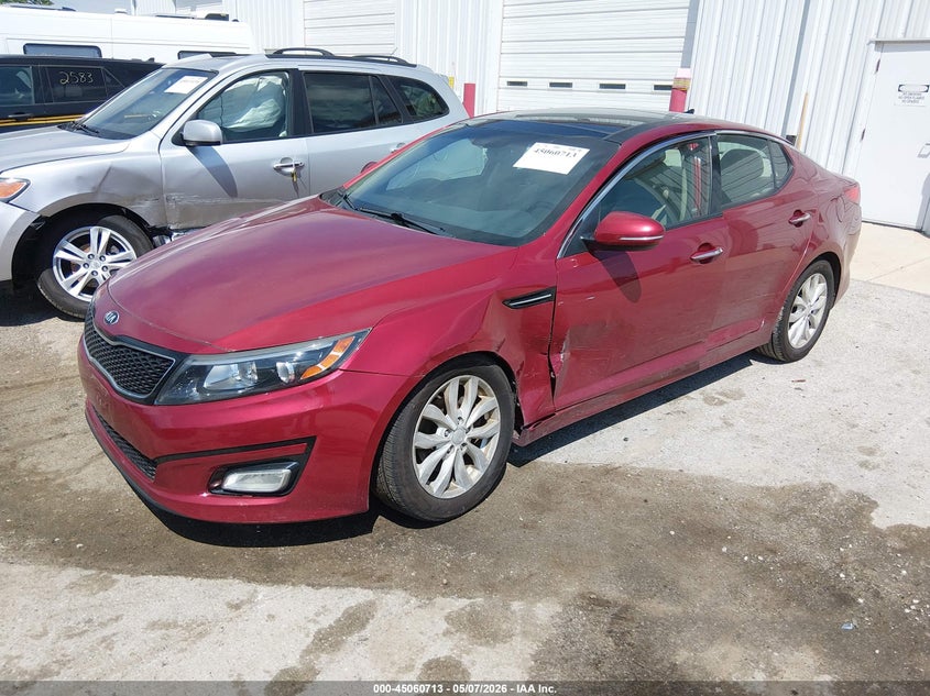 Vin: 5xxgn4a7xeg283287, lot: 45558258, kia optima ex 20142