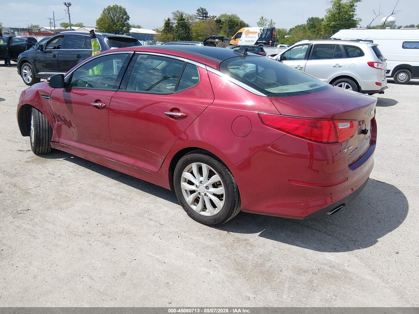 Vin: 5xxgn4a7xeg283287, lot: 45558258, kia optima ex 20143