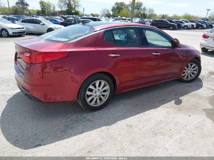 Vin: 5xxgn4a7xeg283287, lot: 45558258, kia optima ex 20144