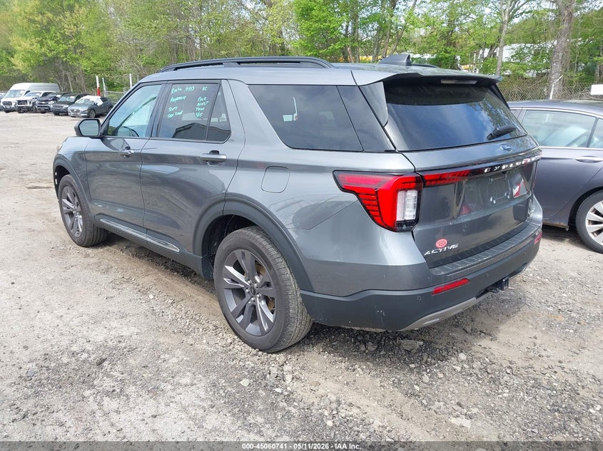 Vin: 1fmuk8dh3sga32523, lot: 45558285, ford explorer active 20253