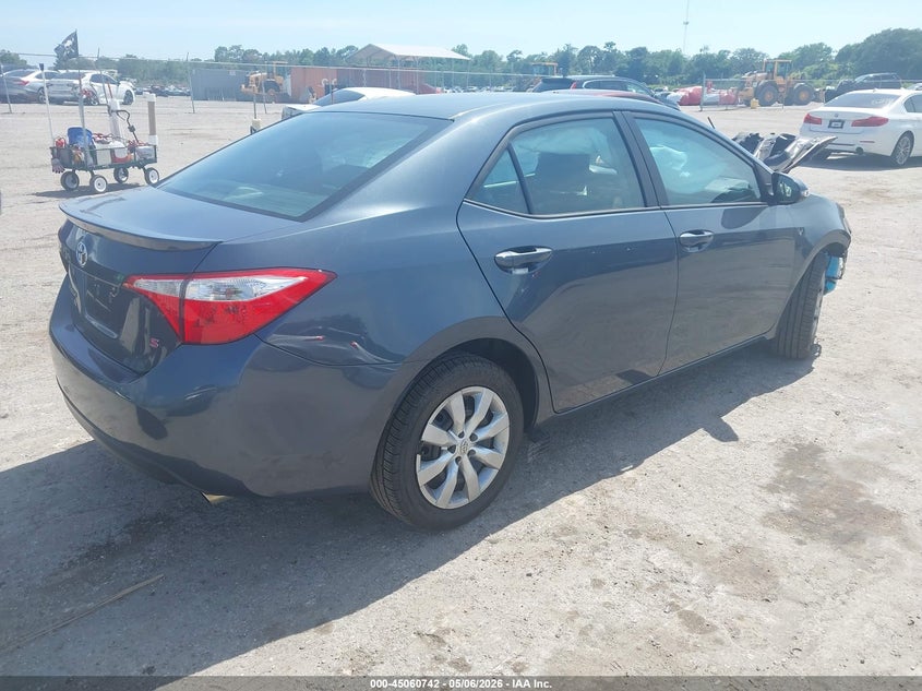 2015 TOYOTA COROLLA SEDAN 1.8L I-4 DOHC, VVT, 132HP