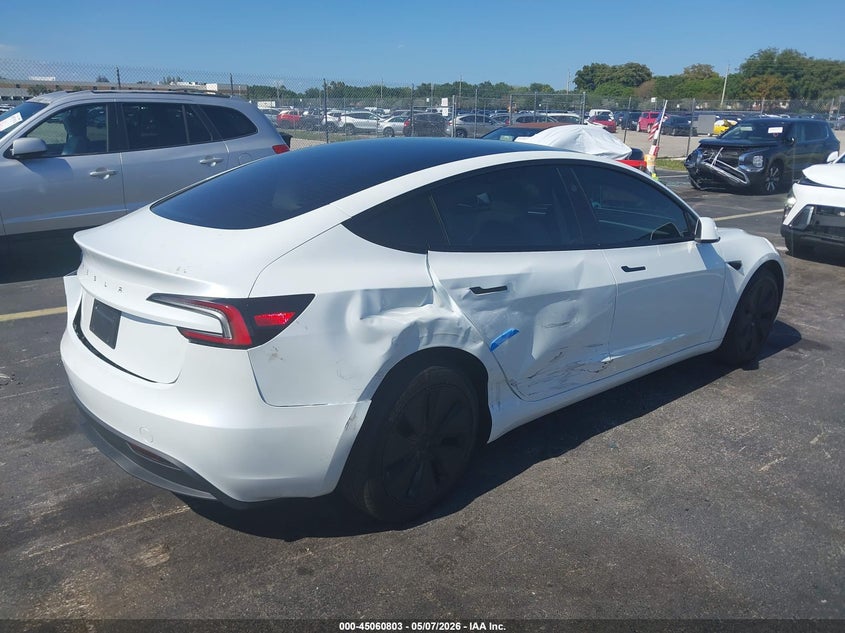 Vin: 5yj3e1ea7tf163286, lot: 45558348, tesla model 3 premium rear-wheel drive/rear-wheel drive 20264