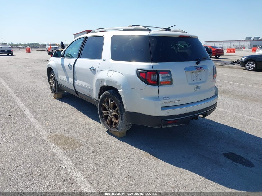 Vin: 1gkkrrkd4gj108519, lot: 45558366, gmc acadia slt-1 20163