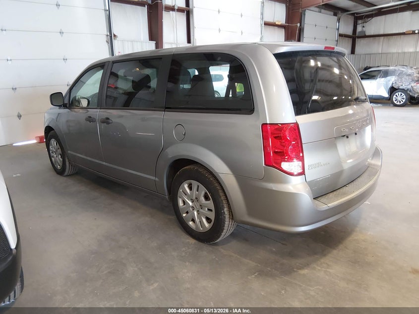 Vin: 2c4rdgbg1kr671135, lot: 45558376, dodge grand caravan se 20193